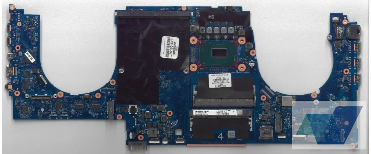 L82707-601 ASSY, MB (Motherboard) RCTO DSC P1000 4GB i7-8750 WIN — photo 3